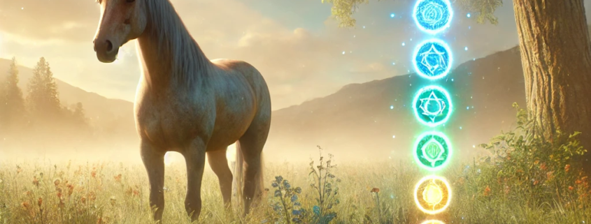 chakrenarbeit im pferdegestützten coaching