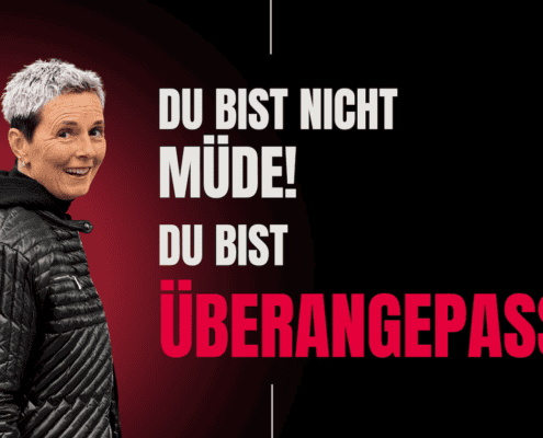 innere Erschöpfung durch Anpassung